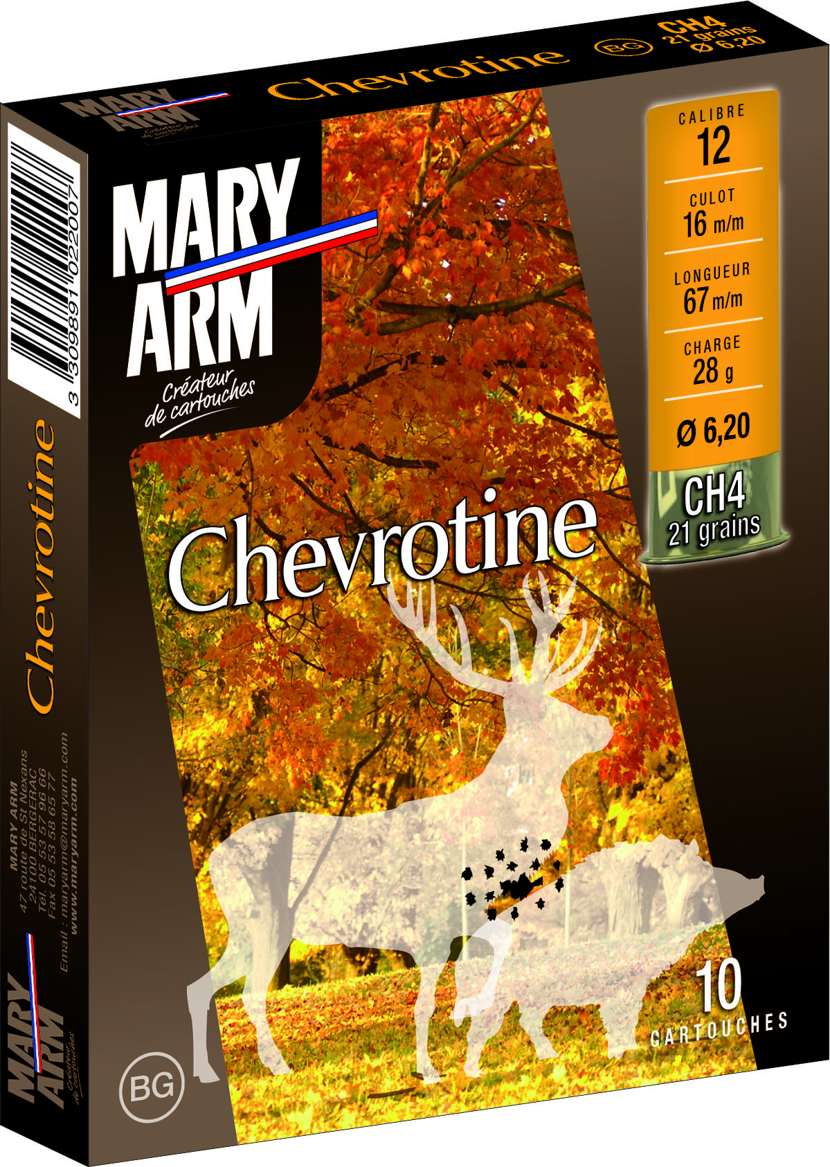 MARY ARM CHEVROTINE 9βολα CAL.16